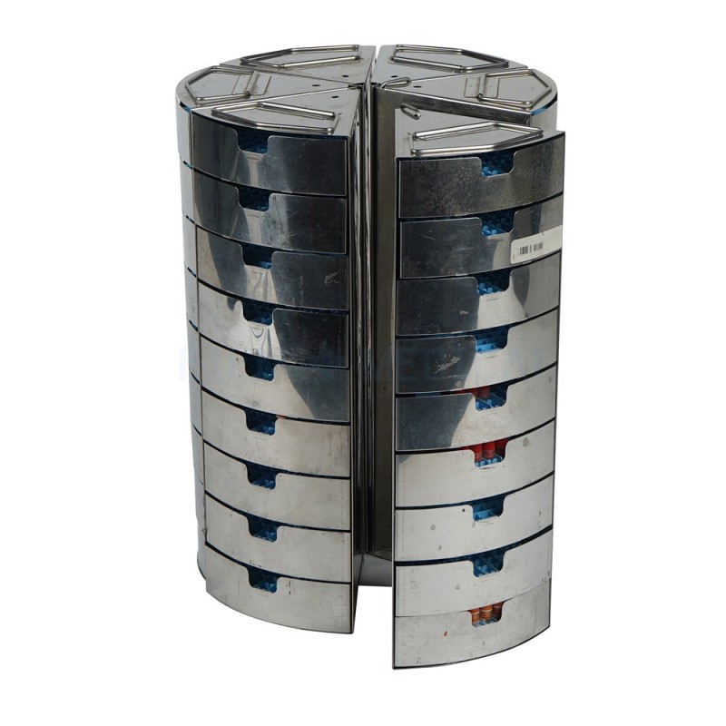 Chrome Circular Drawers Nalgene Priced Individually 